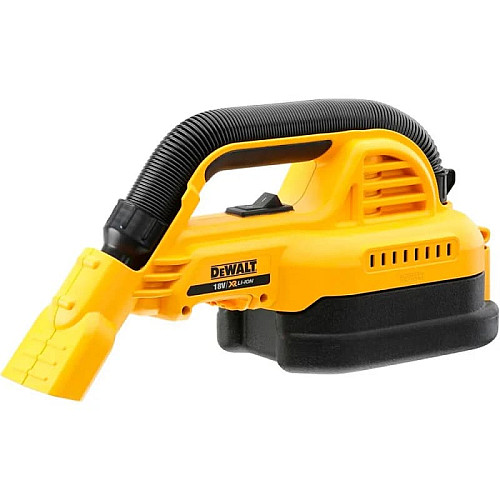 Аккумуляторный пылесос DeWalt 18В XR Li-lon контейнер 1.л 954л/мин 1.8кг без АКБ и ЗП