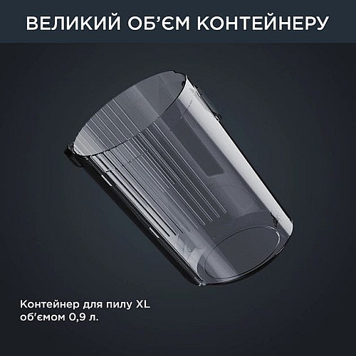 Пылесос Rowenta беспроводной Xforce Flex 14.60 Aqua, 200Вт, влажная уборка, конт пыль -0.9л, автон. работа до 70мин, НЕРА, черно-синий