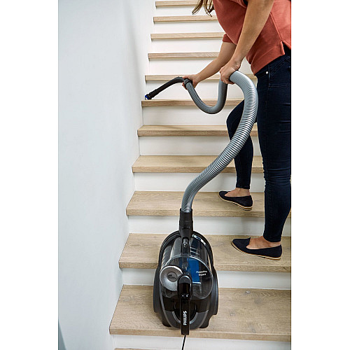 Пилосос Philips контейнерний PowerPro Expert, 900Вт, конт пил -2л, НЕРА, чорно-червоний