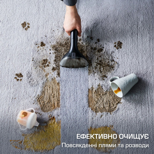 Пилосос Rowenta миючий Clean It, 750Вт, конт пил -1,5л, вода -2,3л, 13500 Па, 4 насадки, чорний