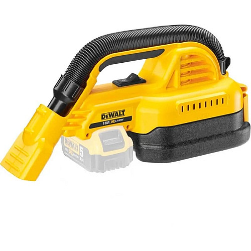 Аккумуляторный пылесос DeWalt 18В XR Li-lon контейнер 1.л 954л/мин 1.8кг без АКБ и ЗП