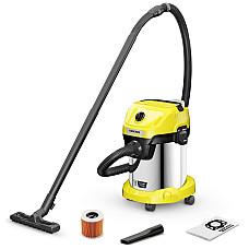 Пилосос професійний акумуляторний  Karcher WD 3-18 S V-17/20 18В 110мБар контейнер 17л без АКБ та ЗП