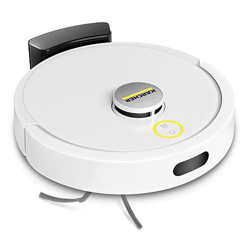 Робот-пилосос karcher RVC 3, h=0.97см, вологе прибирання, конт пил -0.24л, вода -0.28л, автон. робота до 130хв, Bluetooth, білий