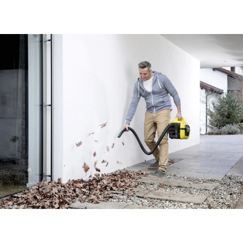 Пилосос професійний Karcher WD 1 Compact Battery, 18В, контейнер 7л, 3.14кг, без АКБ та ЗП