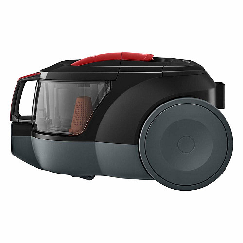 Пылесос LG контейнерный, 650Вт, конт пыль -1.1л, турбо-щетка Pet Brush, красный
