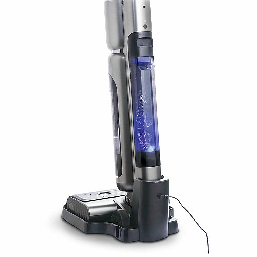 Пылесос Thomas беспроводной AQUA FLOORCLEANER CORDLESS, 150Вт, конт пыль -0,75л, автон. работа до 35мин, вес-4кг, НЕРА, голубой