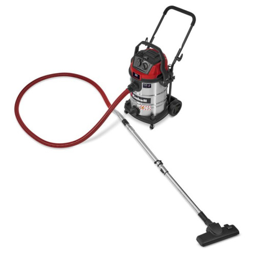 Пилосос професійний Einhell TE-VC 3080 SACL 1150Вт 220мбар контейнер 30л 230В/2000Вт вологе/сухе прибирання 8.35кг