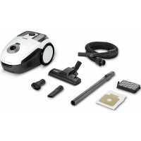 Пылесос Karcher мешковый VC 2.8, 700Вт, 2л, НЕРА, белый