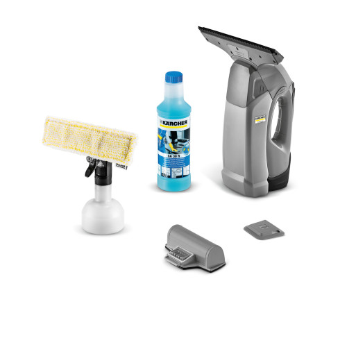 Пилосос для миття вікон акумуляторний Karcher WVP10 3.7В контейнер для води 0.2л 0.95кг