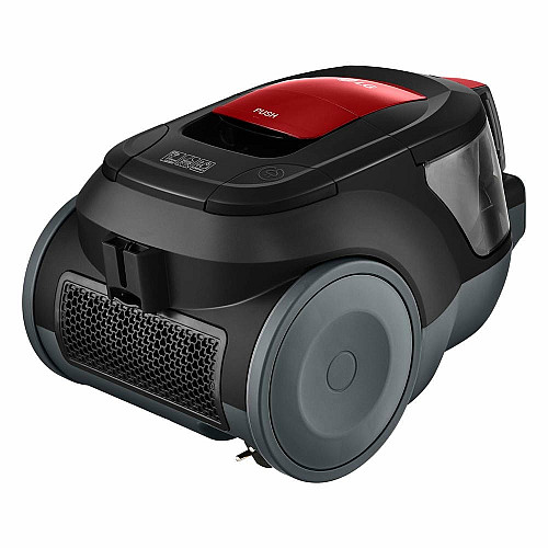 Пылесос LG контейнерный, 650Вт, конт пыль -1.1л, турбо-щетка Pet Brush, красный