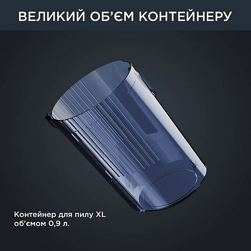 Пылесос Rowenta Беспроводной X-Force Flex 12.60 Auto Aqua, 320Вт, конт пыль -0.1л, автон. работа до 45мин, вес-3кг, НЕРА, черно-синий