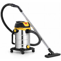 Пилосос професійний 2E PowerClean 30S 1200Вт 17кПа контейнер 30л розетка 220В/2000Вт вологе/сухе прибирання функція повітродувки IPX4 6.3кг