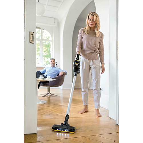 Пылесос Karcher беспроводной VC 7 Cordless yourMax, 350Вт, конт пыль -0.8л, автон. работа до 60мин, вес-2.57кг, HEPA 12, белый