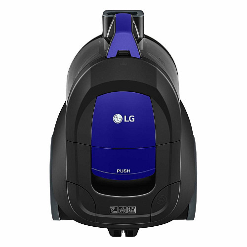 Пылесос LG контейнерный, 650Вт, пыль -1.1л, синий