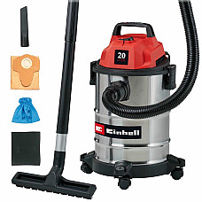 Профессиональный пылесос Einhell TC-VC 2045 S 900Вт 180мБар 20л шланг 1.5м 3.5кг