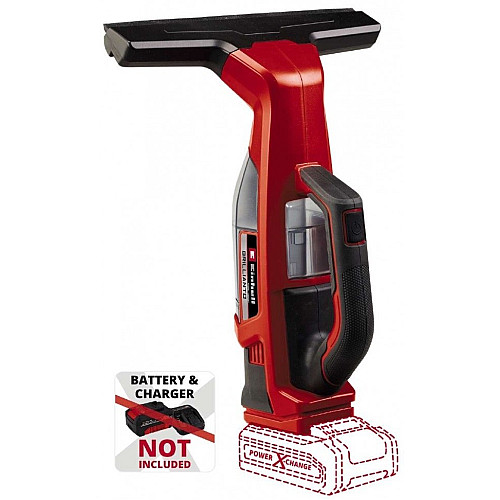 Пилосос акумуляторний Einhell BRILLIANTO віконний 18В 280мм 0.1л з розпилювачем 0.74кг без АКБ та ЗП