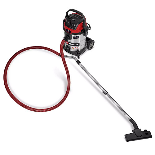 Пилосос професійний Einhell TE-VC 2580 SACL 1100Вт 200мбар контейнер 25л 230В/2200Вт вологе/сухе прибирання 6.9кг