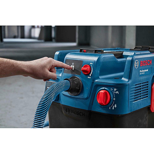 Профессиональный пылесос Bosch Professional GAS 400 A 1200Вт 240мБар контейнер 40л 14кг