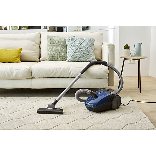 Пилосос Philips мішковий PowerGO, 750Вт, 3л, НЕРА, синій