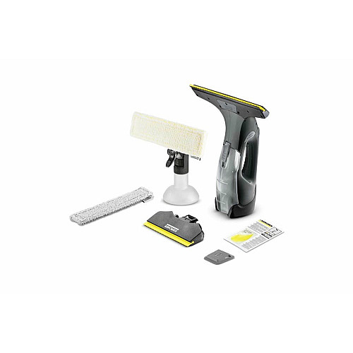 Пылесос Karcher оконный WV 5 Plus, вода –0.1л, автон. работа до 35мин, вес-0.7кг, черный