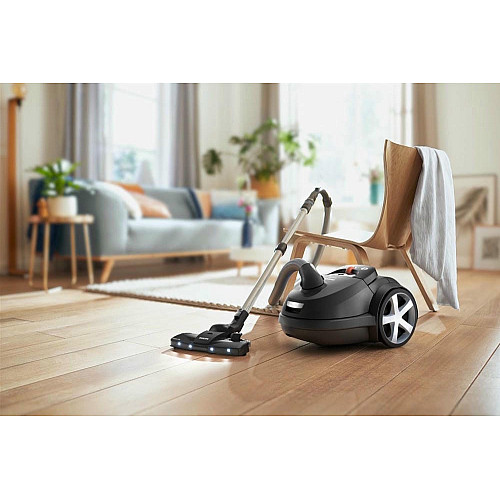 Пылесос Philips мешковый Series 8000, 900Вт, конт пыль -4л, НЕРА 13, черный