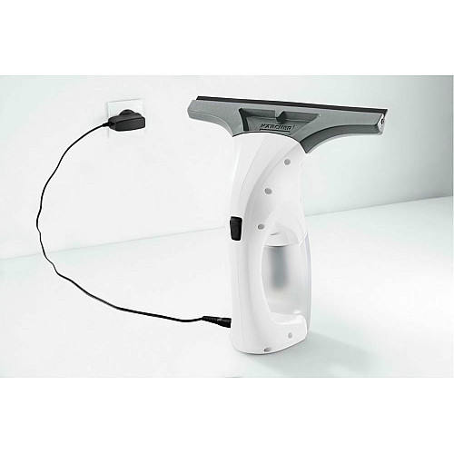 Пылесос Karcher оконный WV 1 Plus, вода -0.1л, автон. работа до 25мин, вес-0.5кг, белый