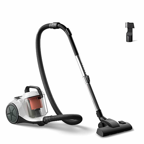 Пылесос Philips безмешковый Series 1000, 750Вт, конт пыль -1.3л, вес-3.5кг, Super Clean Air, белый
