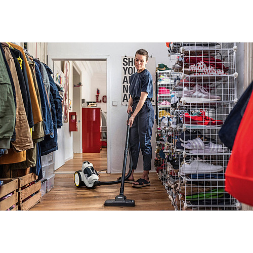 Пилосос Karcher контейнерний VC 3, 700Вт, конт пил -0.9л, НЕРА 13, білий