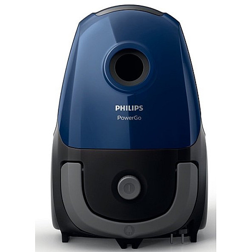 Пилосос Philips мішковий PowerGO, 750Вт, 3л, НЕРА, синій
