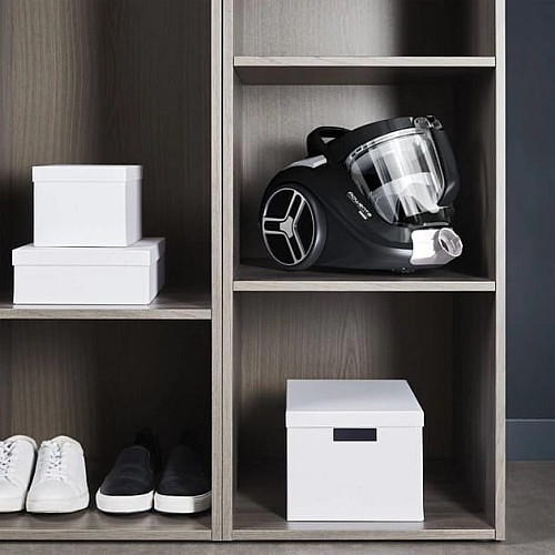 Пылесос Rowenta контейнерный Compact Power XXL, 900Вт, конт пыль -2.5л, HEF system, черный