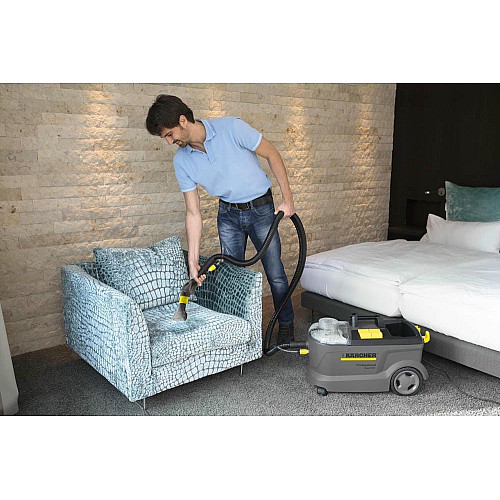 Пылесос профессиональный моющий Karcher Puzzi 10/1 1250Вт 254мБар контейнер 10/9л 10.5кг