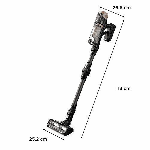 Пылесос Rowenta беспроводной X-Force Flex 14.80 Auto Animal, 240Вт, конт пыль -0.65л, автон. работа до 90мин, HEF system 99,9%, черно-золотой