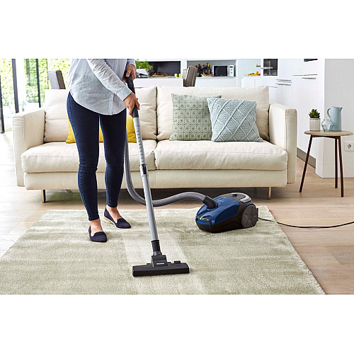 Пилосос Philips мішковий PowerGO, 750Вт, 3л, НЕРА, синій