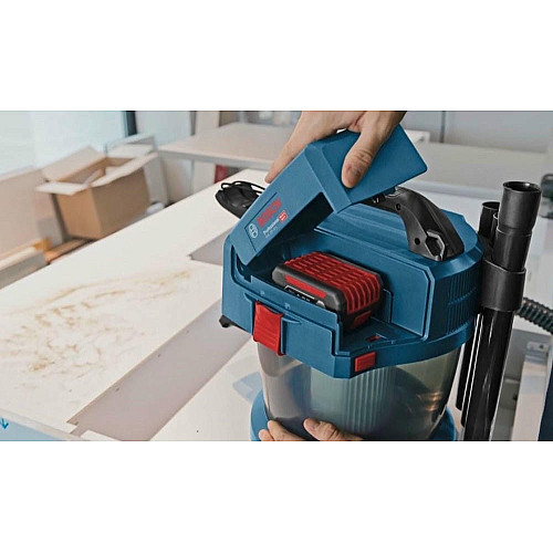 Профессиональный пылесос аккумуляторный Bosch Professional GAS 18V-10 L 18В 90мБар без АКБ и ЗП