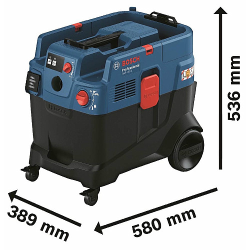 Профессиональный пылесос Bosch Professional GAS 400 A 1200Вт 240мБар контейнер 40л 14кг
