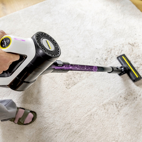 Пилосос Karcher безпровідний VCS 3 Nano Complete, конт пил -0.6л, автон. робота до 50хв, білий