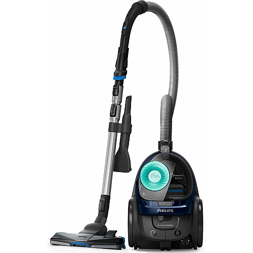 Пылесос Philips контейнерный 5000 series, 900Вт, конт пыль -1,5л, НЕРА, турбощетка, синий