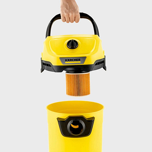 Пылесос профессиональный Karcher WD 3 V-17/4/20 1000Вт контейнер 17л 4.53кг