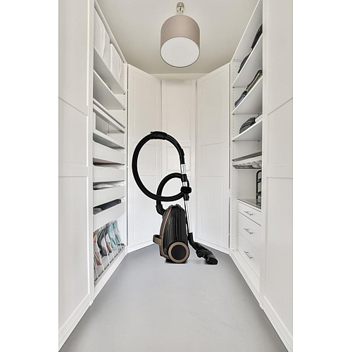 Пылесос Gorenje мешковый, 850Вт, конт пыль -3л, HEPA, сенсорное упр, телескоп трубка, бронзовый