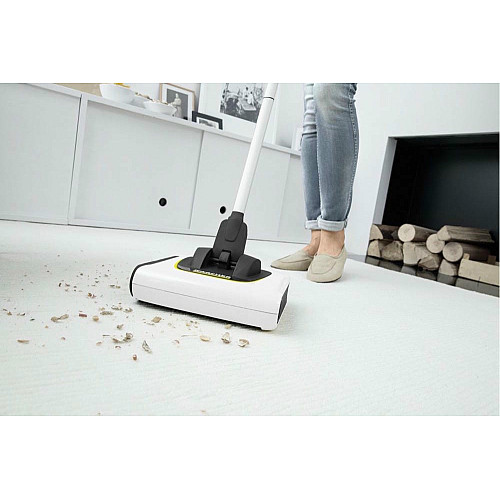 Пилосос Karcher безпровідний KB 5 , 20Вт, конт пил -0.37л, автон. робота до 30хв, жовто-чорний