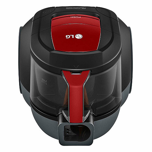 Пылесос LG контейнерный, 650Вт, конт пыль -1.1л, турбо-щетка Pet Brush, красный