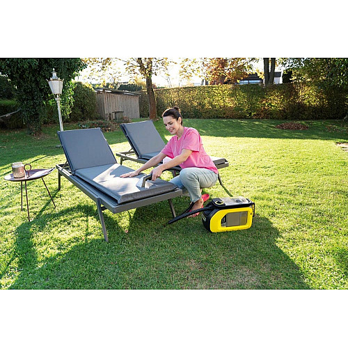 Пылесос профессиональный аккумуляторный моющий Karcher SE 3-18 18В контейнер для воды 1.7л 3.65кг