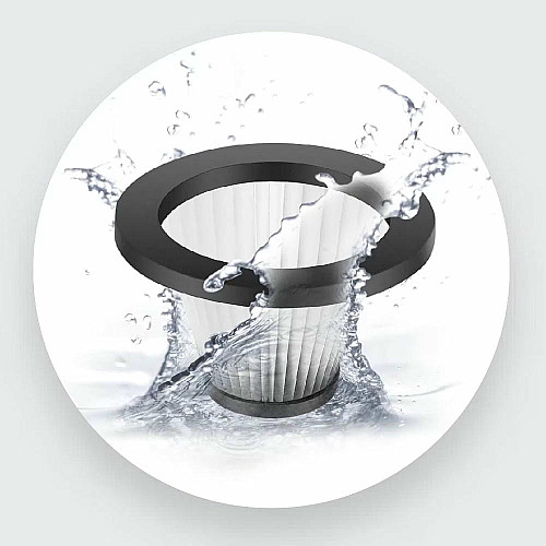 Пилосос Konner&Sohnen автомобільний, KS VC20, 120Вт, HEPA filter, 1.3кг