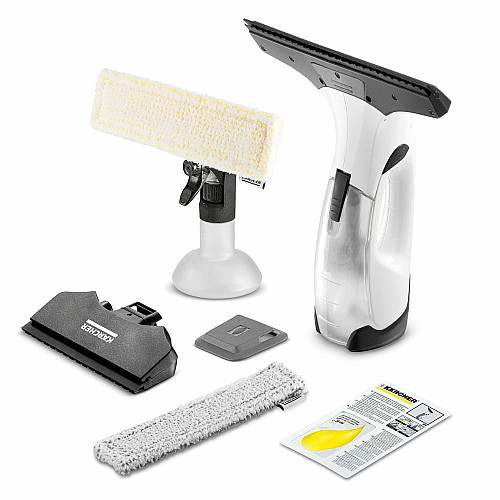 Пылесос Karcher оконный WV 2 PLUS NP, вода –0.1л, автон. работа до 35мин, вес-0.6кг, белый