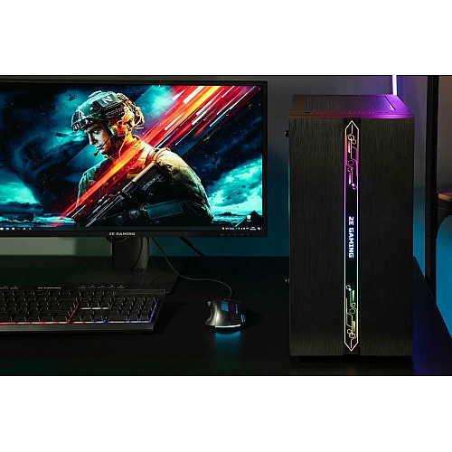 Компьютер персональный 2E Complex Gaming Intel i5-12400F, 8Gb, F500GB, NVD1030-2, H610, G2107, 500W, FreeDos
