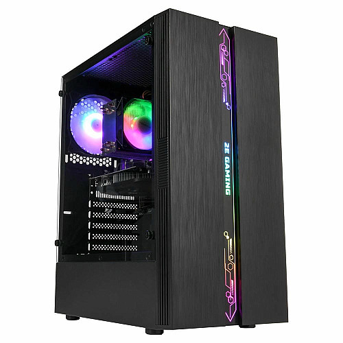 Компьютер персональный 2E Complex Gaming Intel i5-12400F, 8Gb, F256GB+1TB, NVD1030-4, H610, G2107, 500W, Win11