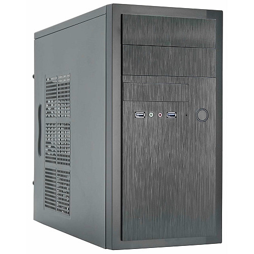 Компьютер персональный 2E Rational Intel i5-12400, 16Gb, F512GB, UMA, H610, HT-01B, 500W, Win11P