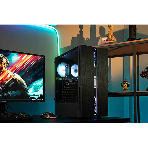 Компьютер персональный 2E Complex Gaming Intel i5-12400F, 16Gb, F500GB+1TB, NVD1030-2, H610, G2107, 500W, Win11