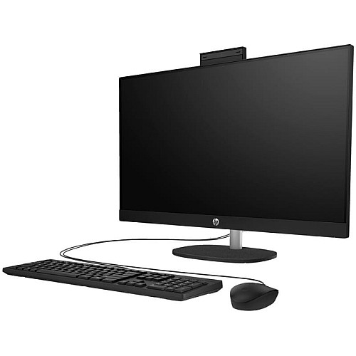 Компьютер персональный моноблок HP All-in-One 27'' FHD IPS AG, Intel i3-1315U, 8GB, F512GB, UMA, WiFi, кл+м, DOS, черный