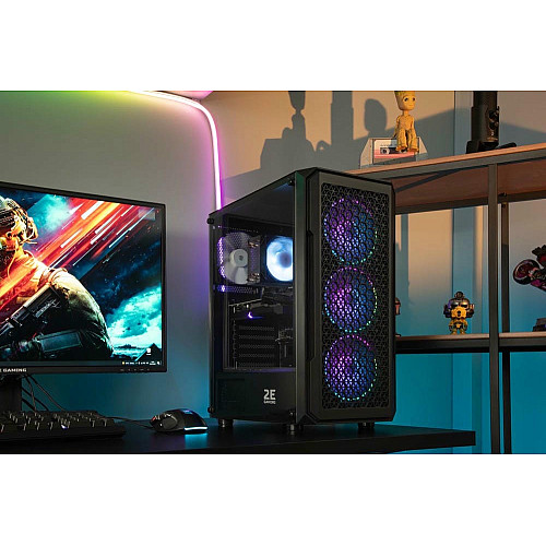 Компьютер персональный 2E Complex Gaming AMD R5-7500F, 32Gb, F1TB, NVD5060TI-8, B650, G338, 650W, Win11PE